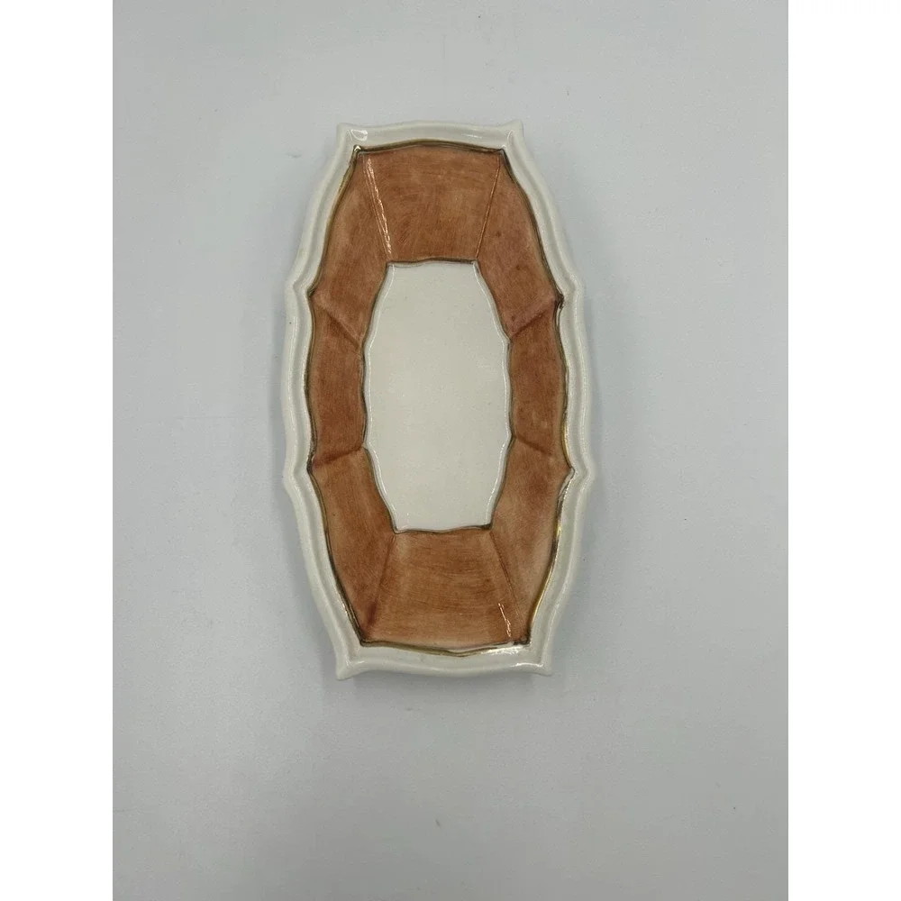 Vintage/Mid-Century Modern Ceramic Trinket Dish or Vide-Poche